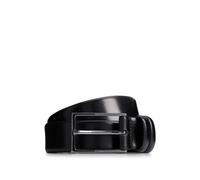 BOSS Cintura in pelle conciata al vegetale con dettagli in metallo color canna di fucile - Style Carmello, 50239979 Nero 85