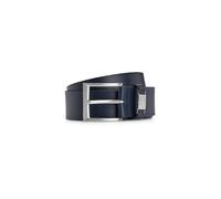 Boss Cintura Connio in pelle 100 cm blu