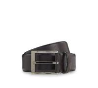 BOSS Cintura in pelle Elloy Sz35 Belt W105 Dark Brown marrone scuro