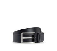 BOSS Cintura in pelle italiana con fibbia ad ardiglione - Style Erman-L_Sz35, 50491834 Nero 100