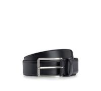 BOSS Cintura in pelle italiana con fibbia ad ardiglione - Style Erman-L_Sz35, 50491834 Nero 85