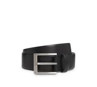 BOSS Cintura in pelle italiana con fibbia color argento - Style Erron_Sz35, 50471170 Nero 105