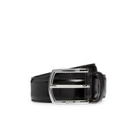BOSS Cintura in pelle italiana con fibbia squadrata - Style Claus-Tx-St_Sz35, 50529626 Marrone scuro 80