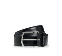 BOSS Cintura in pelle italiana con fibbia squadrata - Style Claus-Tx-St_Sz35, 50529626 Nero 100