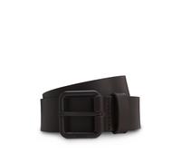 BOSS Cintura in pelle italiana con fibbia tono su tono - Style Jybb-V_Sz35, 50553283 Marrone scuro 105