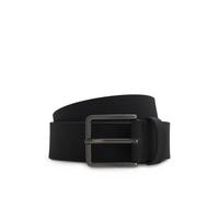 BOSS Cintura in pelle italiana con motivo traforato - Style Ther-Drill_Sz35, 50553303 Nero 95