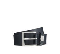 BOSS cintura Connio Leather Belt W115 Dark Blue