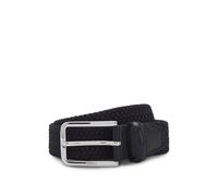 BOSS cintura Clorio Sz30 Woven Belt W85 Navy