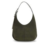 BOSS Borsa hobo in similcamoscio con dettagli in metallo - Style CLARICE HOBO SU, 50568022 Verde scuro pz.