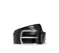 BOSS Cintura in pelle italiana con fibbia squadrata - Style Claus-Tx-St_Sz35, 50529626 Nero 80