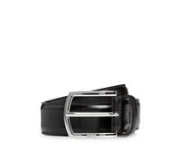 BOSS Cintura in pelle italiana con fibbia squadrata - Style Claus-Tx-St_Sz35, 50529626 Marrone scuro 110