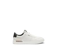 BOSS Sneakers in pelle con righe tipiche del marchio - Style Clint_Tenn_ltvpN, 50542538 Bianco 41