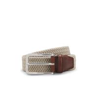 BOSS cintura Clorio Sz30 Woven Belt W115 Light Beige