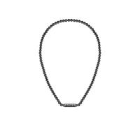BOSS Collana con perline e chiusura ottagonale brandizzata - Style SPHERE, HB1580657 Nero pz.