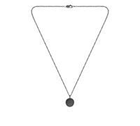 BOSS Collana con placcatura nera e medaglione con monogramma Double B - Style DOUBLE B COIN, HB1580762 Nero pz.