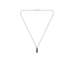 BOSS Collana con targhetta con logo - Style KASSY EMBLEM, HB1580677 Color argento pz.