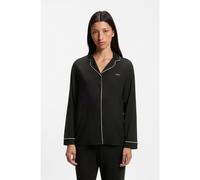 BOSS Completo pigiama in jersey elasticizzato con logo ricamato - Style Dreamline_Long Set, 50570970 Nero M
