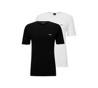 Hugo Boss T-shirt BOSS Green Logo manica corta nero/bianco confezione da 2 XXL