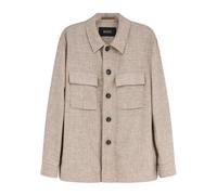 BOSS Sovracamicia regular fit in misto lana vergine, seta e lino - Style L-Corvin-2PP-251, 50560865 Beige 54