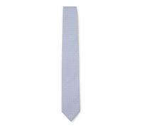 BOSS Cravatta in misto seta con motivo jacquard - Style H-TIE CM 7.5 253, 50544572 Celeste pz.