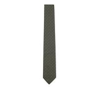 BOSS Cravatta in misto seta con motivo jacquard - Style H-TIE CM 7.5 253, 50544572 Verde scuro pz.