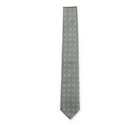 BOSS Cravatta in misto seta con motivo jacquard - Style H-TIE CM 7.5 253, 50556087 Verde a motivi pz.
