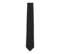 BOSS Cravatta lavorata in cotone e seta - Style H-TIE CM 7.5 253, 50550972 Nero pz.