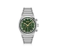 BOSS Cronografo color argento con quadrante verde - Style CANDOR CHRONO, 58244865 Color argento pz.