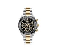 BOSS Cronografo con quadrante nero con bracciale bicolore - Style HERO 2.0, 58564952 Color argento pz.