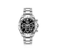 BOSS Cronografo con quadrante nero e bracciale in acciaio - Style HERO 2.0, 58564950 Color argento pz.