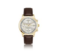 BOSS Cronografo Stratus con cinturino in pelle marrone - Style STRATUS, 58733292 Marrone pz.