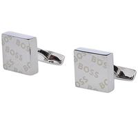 BOSS Cross Cufflinks, Silver40, Taglia Unica Uomo