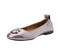 BOSS Dasy_Ballerina_LMNBB, Donna, Silver, 37 EU