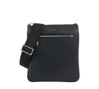 BOSS Daxter Borsa a tracolla nero, pelle incollata, uomo