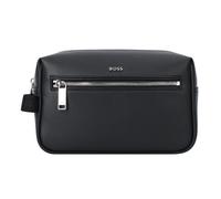 Boss Daxter Borsa da toilette Pelle 14.5 cm nero