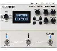 BOSS DD-500 Digital Delay, Suono stereo di qualità da studio con elaborazione a 32-bit/96 kHz, Bianco