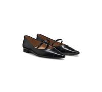 BOSS Décolleté a ballerina in pelle lucida con cinturino - Style Charlize_Ball10_AB, 50553005 Nero 41