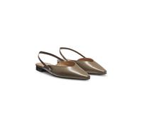 BOSS Décolleté a ballerina slingback in pelle - Style Charlize_SLB10_AB, 50548541 Marrone chiaro 40