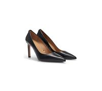 BOSS Décolleté a punta in pelle con tacchi alti - Style Janet Pump 90-N, 50504280 Nero 40.5