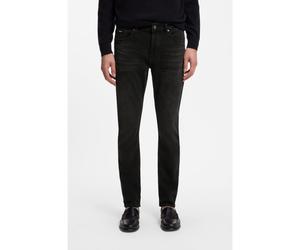 BOSS Delaware Jeans slim fit in denim elasticizzato nero - Style H-Delaware, 50568813 Grigio scuro 34/32