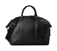BOSS Borsone in pelle con tracolla rimovibile - Style Derwil_Holdall, 50573152 Nero pz.