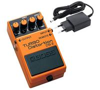 Boss DS-2 Turbo Distortion Pedal Distortion Dispositivo per effetti + alimentatore Keepdrum