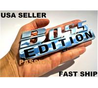 Boss Edizione Cromo Per Tutte Auto Camion Logo Custom Emblema Posteriore Cofano