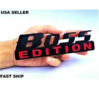 Boss Edizione Nero Camion SUV Barca Rv Indietro Logo 3D Custom Stemma Letter Bei