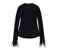 Boss - Efedera Plissé Top - - Tops - Donna - Nero - S