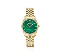 BOSS Elegante orologio con quadrante verde e lunetta con cristalli - Style GRACEFUL, 58858263 Color oro pz.
