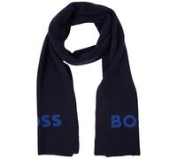 BOSS Elio_Scarf, Sciarpa, Dark Blue, Einheitsgröße