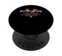 Boss Energy Only - Urban Typography Streetwear PopSockets PopGrip Adesivo