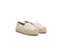 BOSS Espadrillas con monogramma Double B ricamato - Style Madeira_Slon_CVBBRF, 50542336 Beige chiaro 38