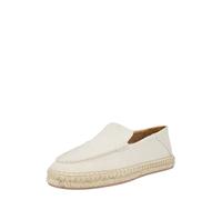 BOSS Espadrillas in pelle scamosciata con suola intermedia in juta - Style Madeira_mocc_sdwv, 50563149 Bianco 46